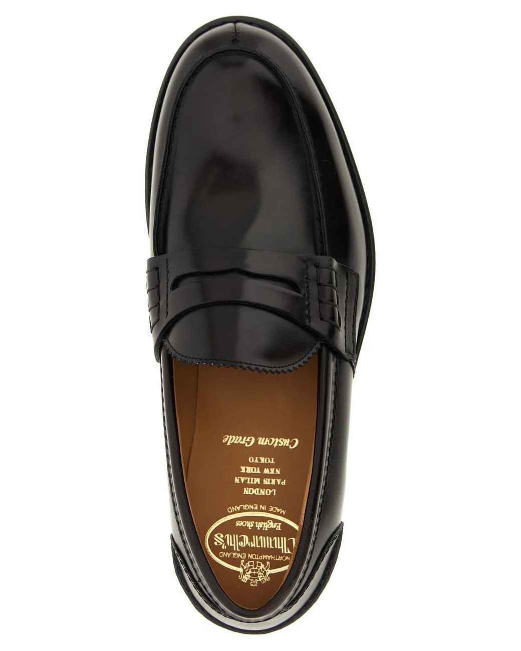 Church's Black 'Pembrey' Loafers for men