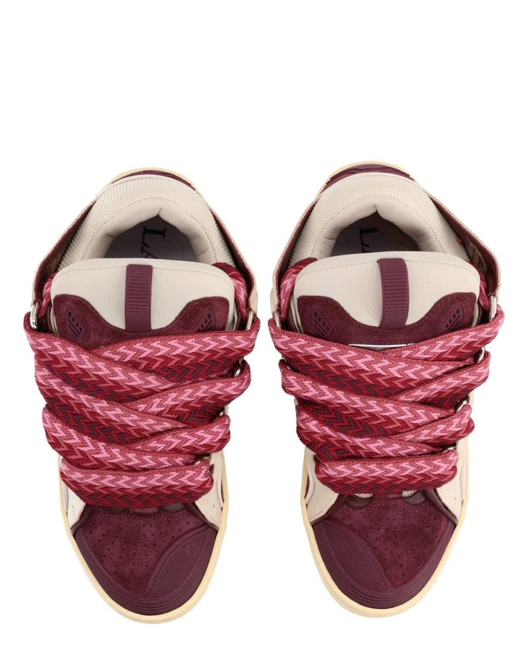 Lanvin Pink Multicolour Polyami Sneaker