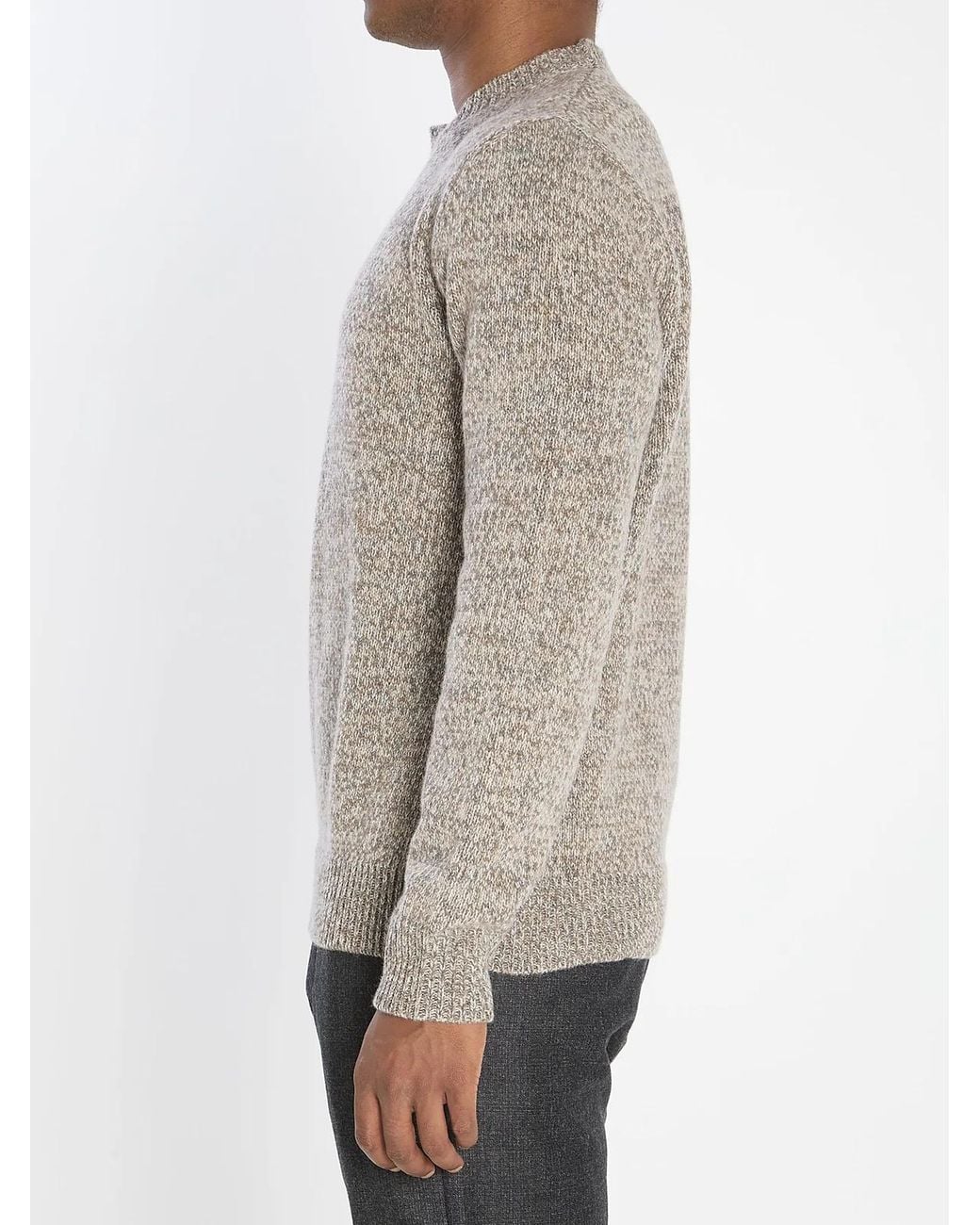 Barena Gray Mareselo Bisto Sweater for men