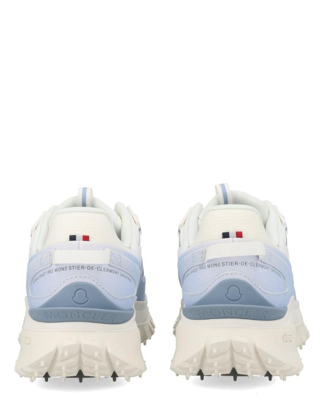 Moncler Blue Trailgrip Sneakers/Light With Vibram Megagrip Sole for men