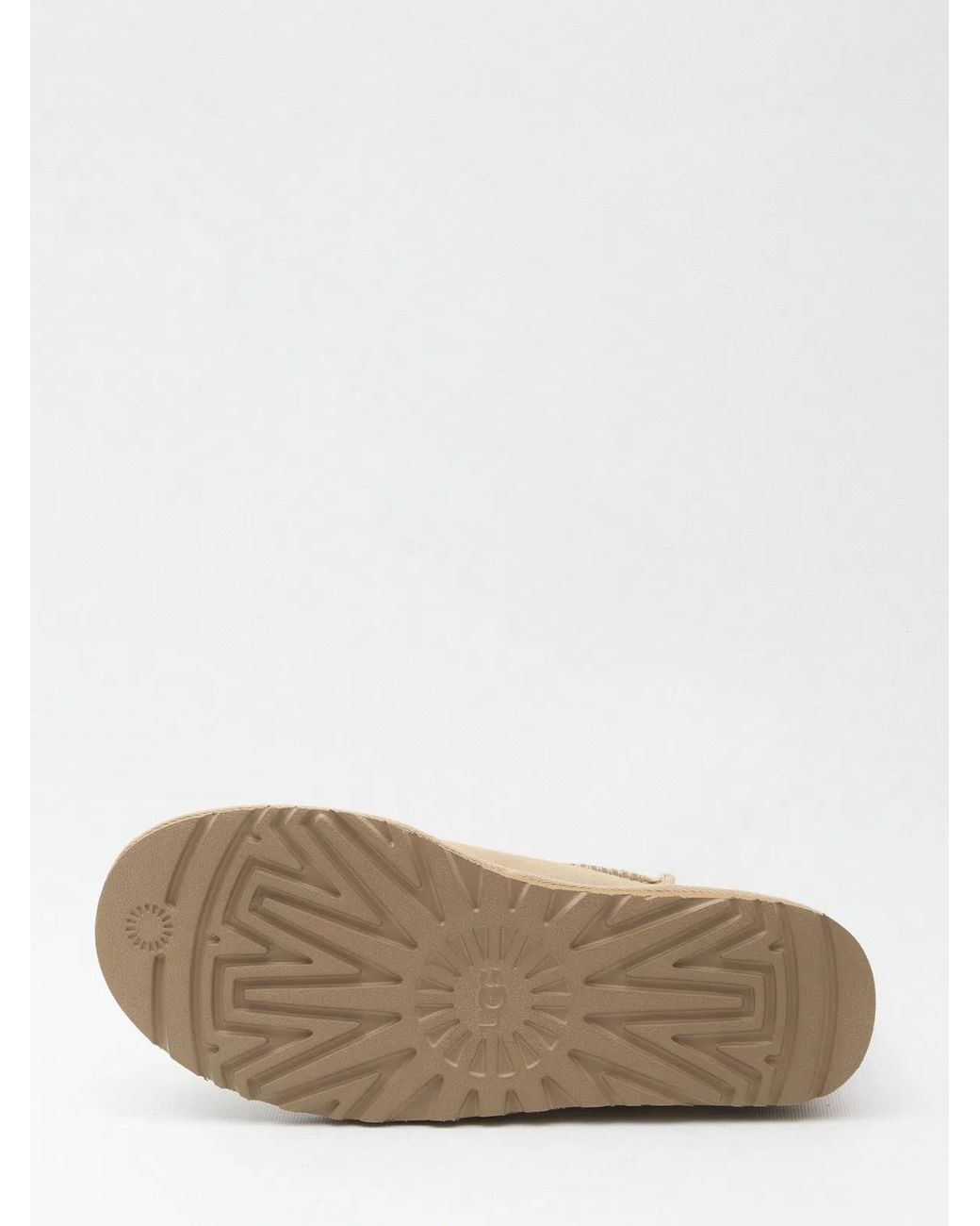 Ugg White Classic Micro