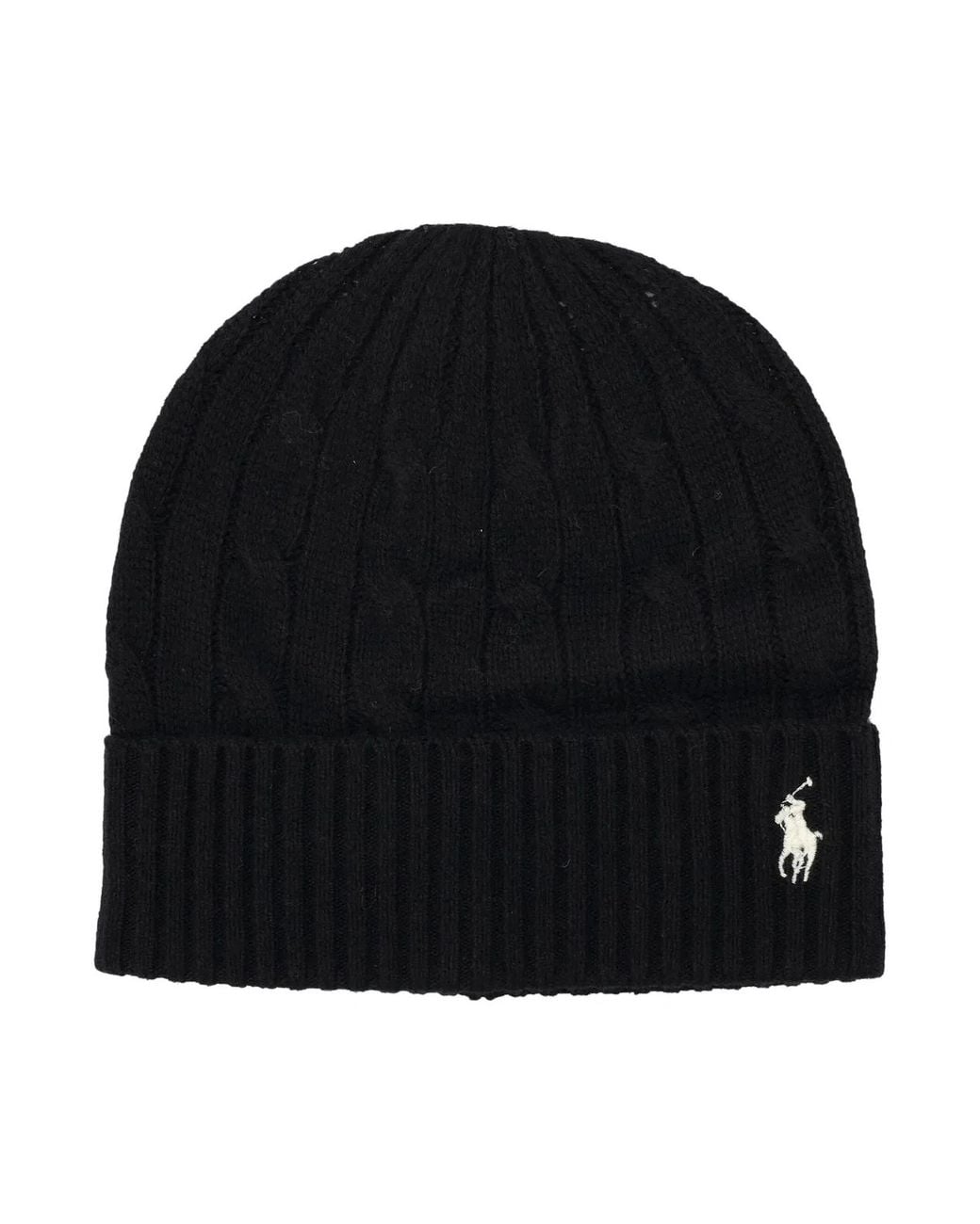 Polo Ralph Lauren Black Cap With Logo
