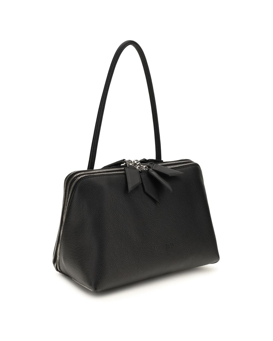 The Attico Black L'Altra Di Milano Shoulder Bag