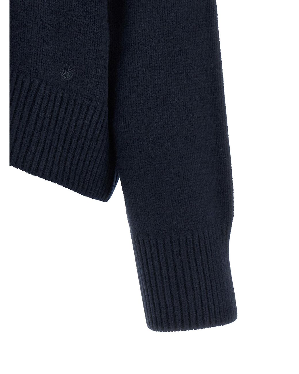 Loulou de Saison Blue 'Jonah' Turtleneck Sweater