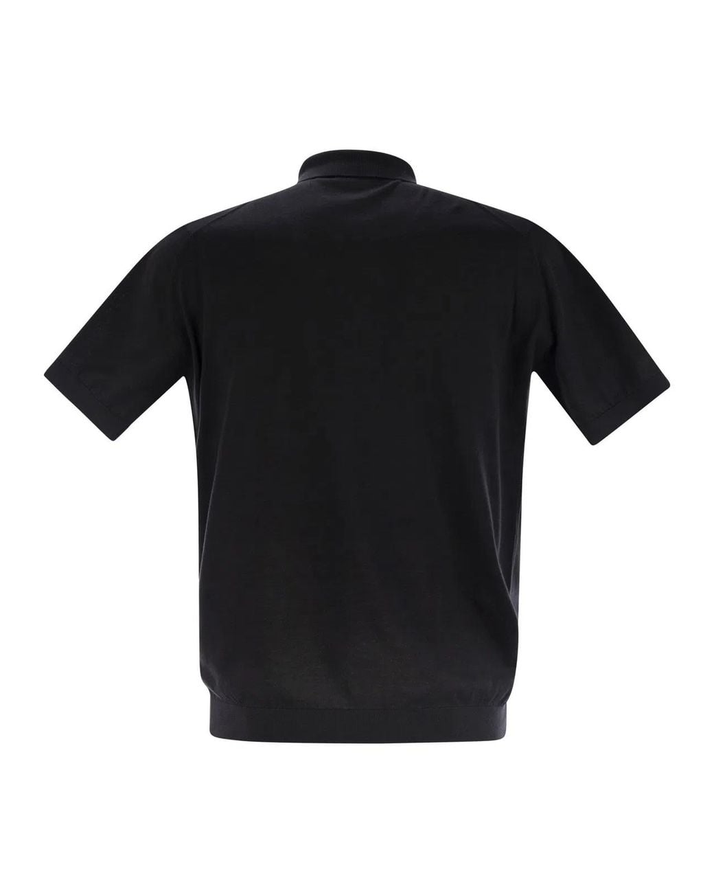 John Smedley Black Adrian for men