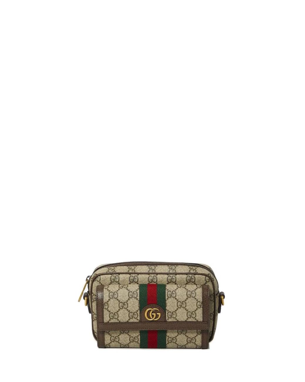 Gucci Natural Ophidia Gg Supreme Fabric Mini Shoulder-Bag for men