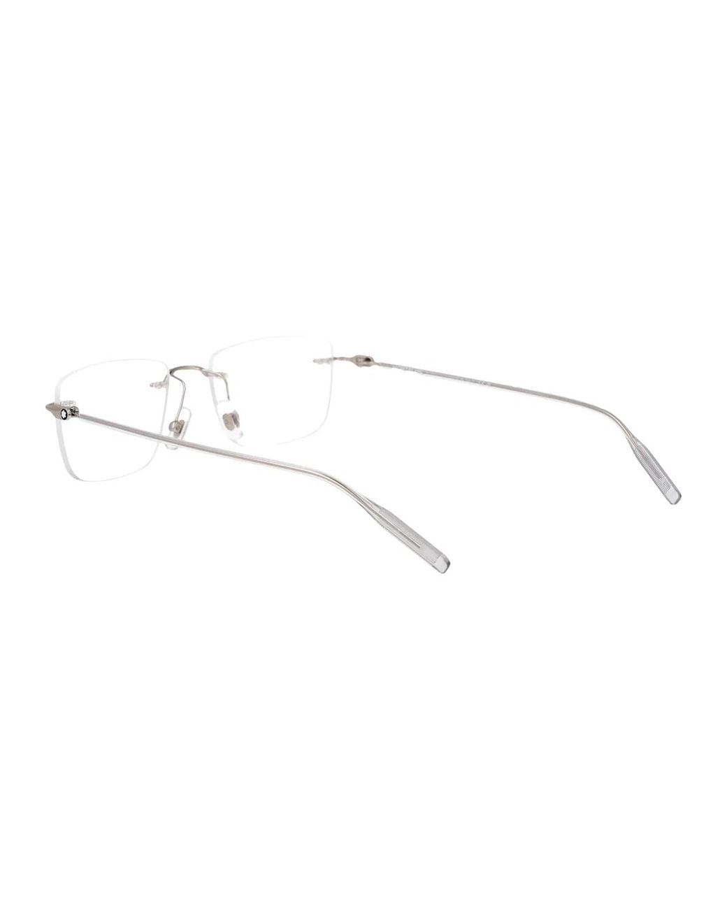 Montblanc Metallic Transparent Metal Glasses for men