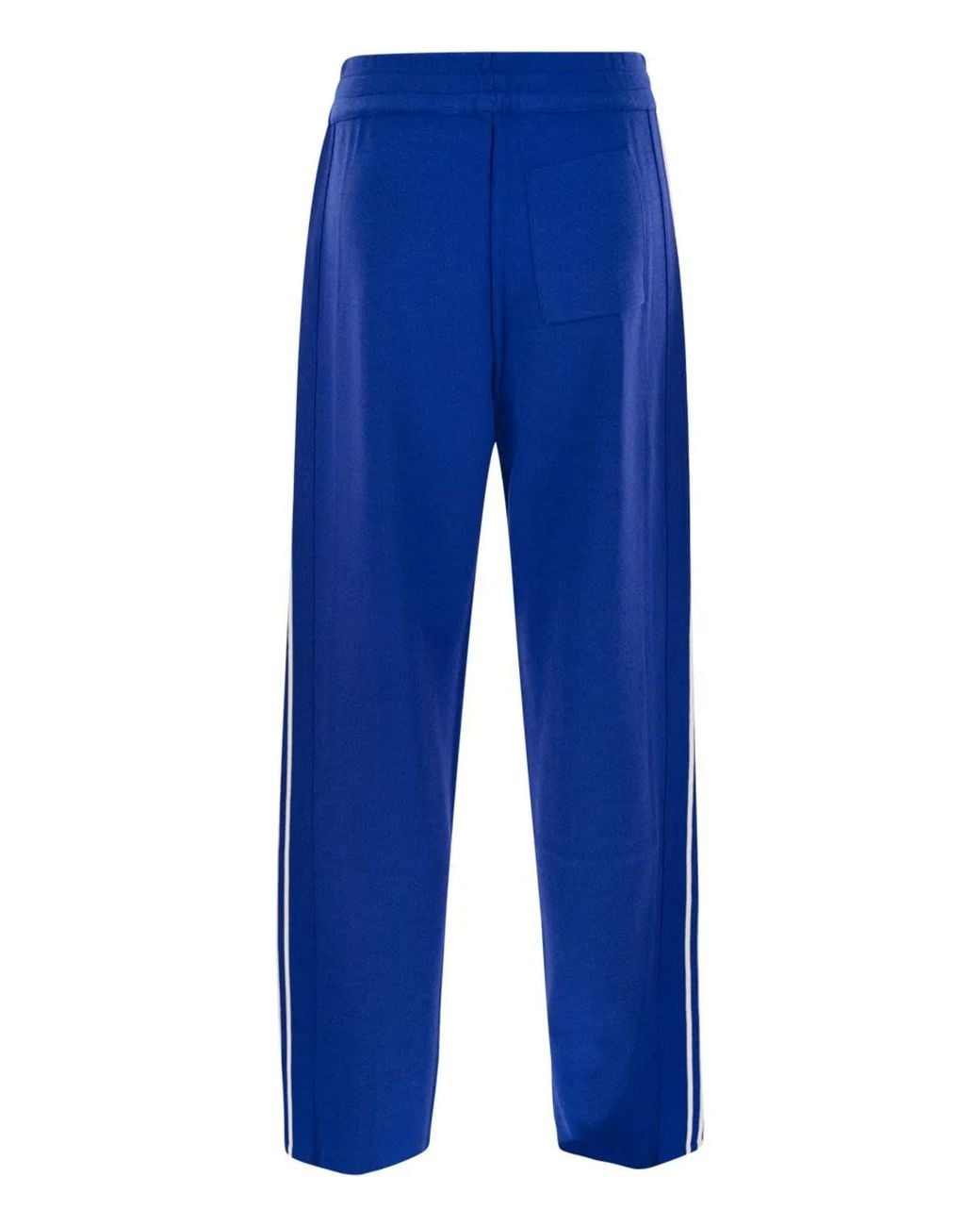 Autry Blue Knitted Viscose Joggers for men