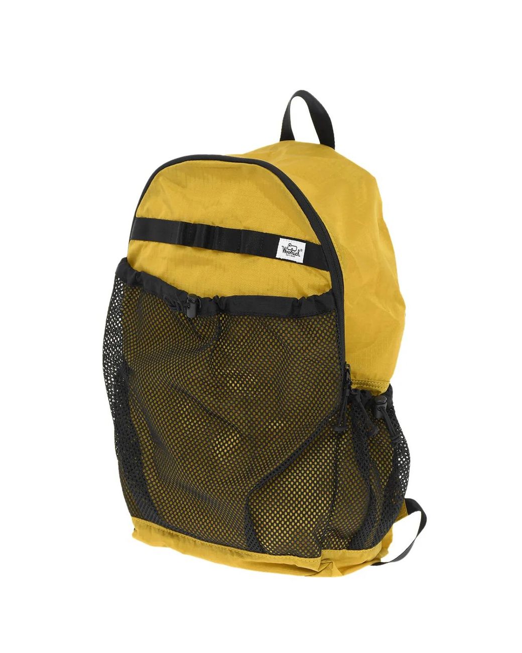 Woolrich Yellow Ripstop X Mesh Backpack for men