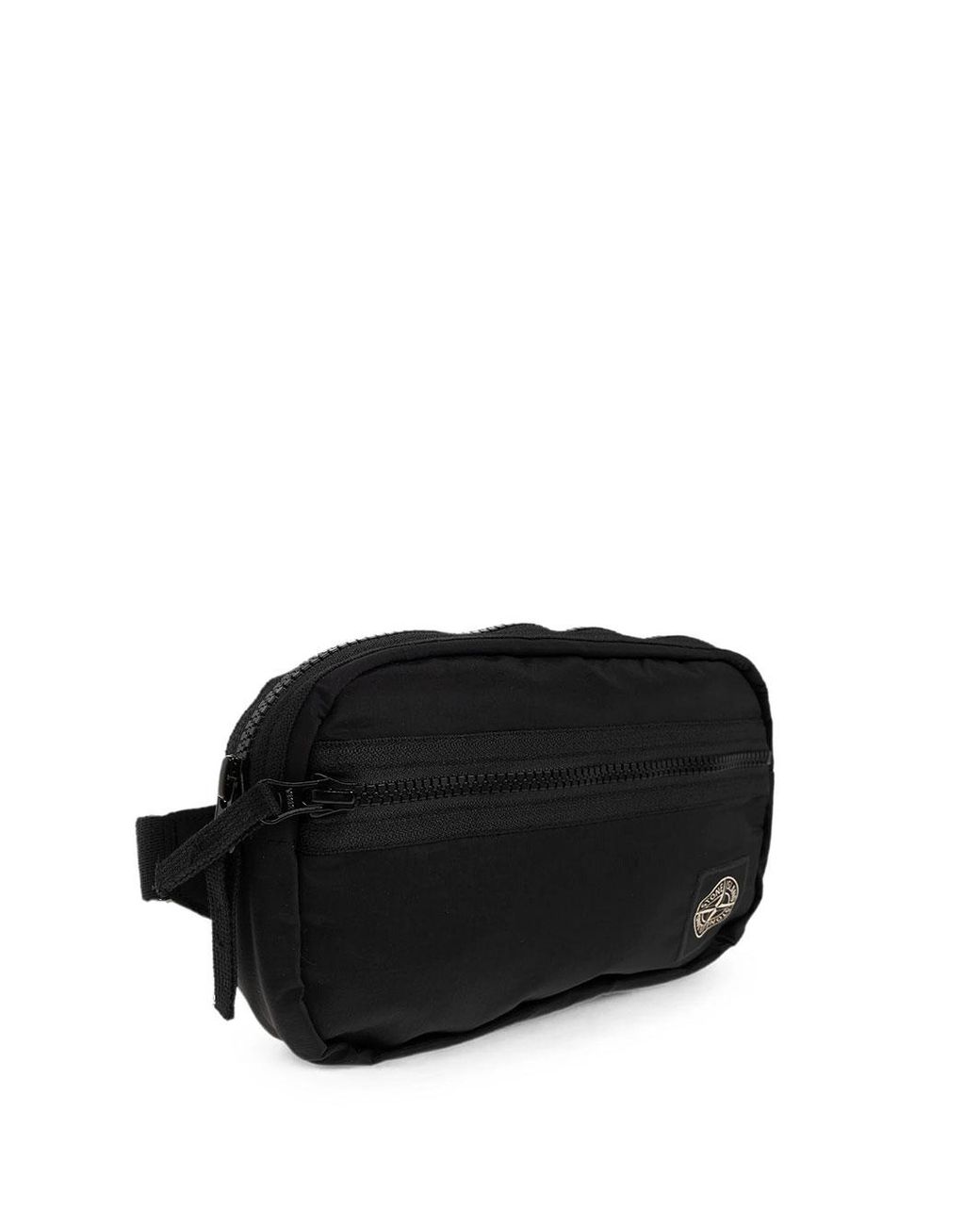 Stone Island Black Belt Bag for men