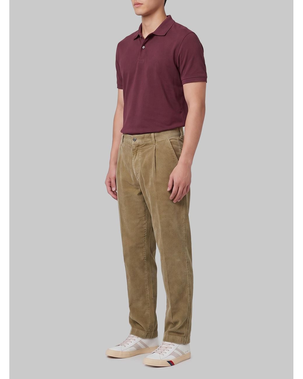 Barena Natural Mazengo Cortivo Mastice Pants for men