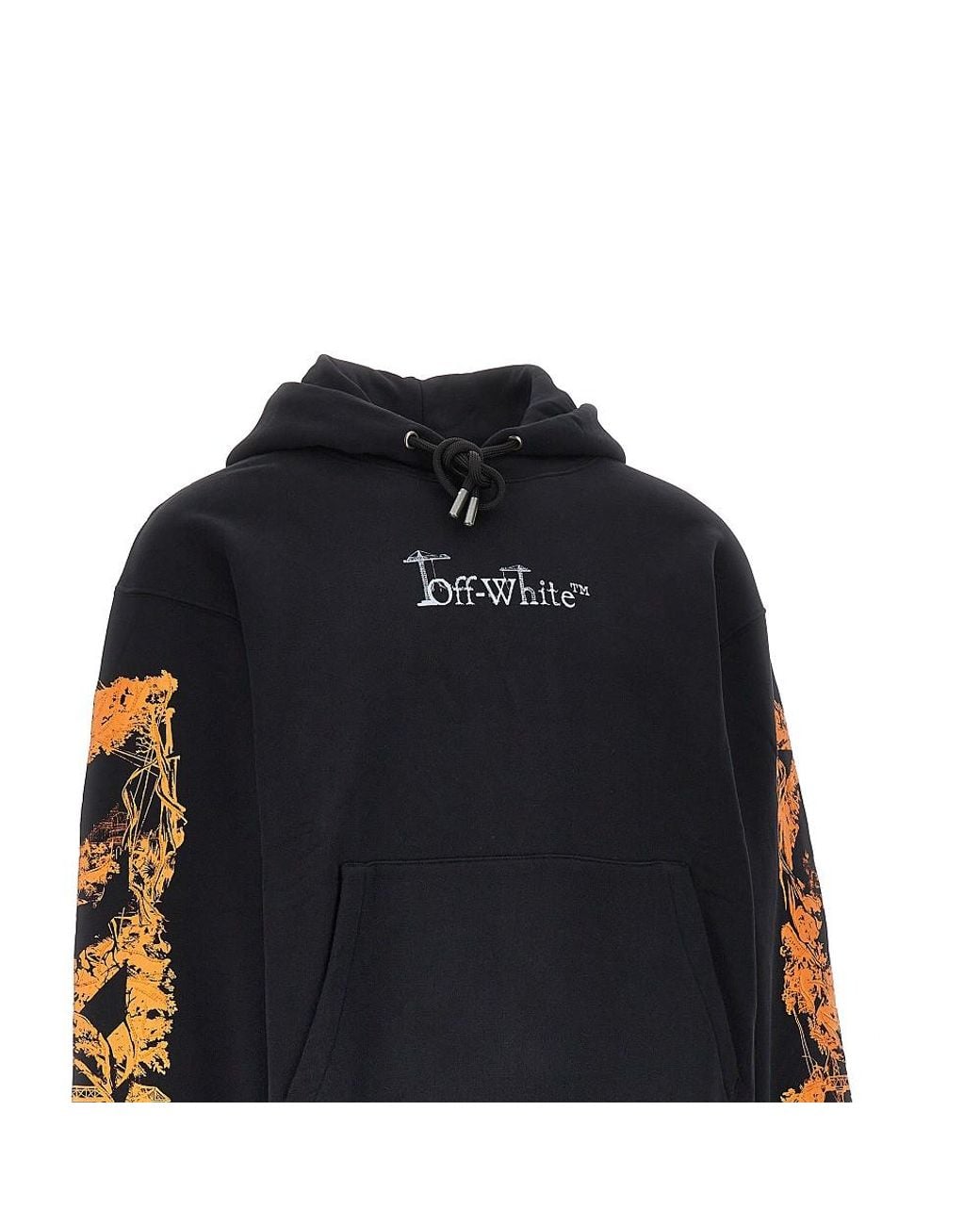 Off-White c/o Virgil Abloh Blue City Nature Hoodie for men