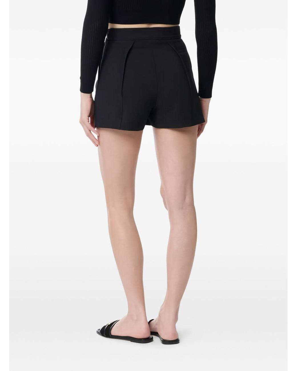Elisabetta Franchi Black Slim Fit Trousers