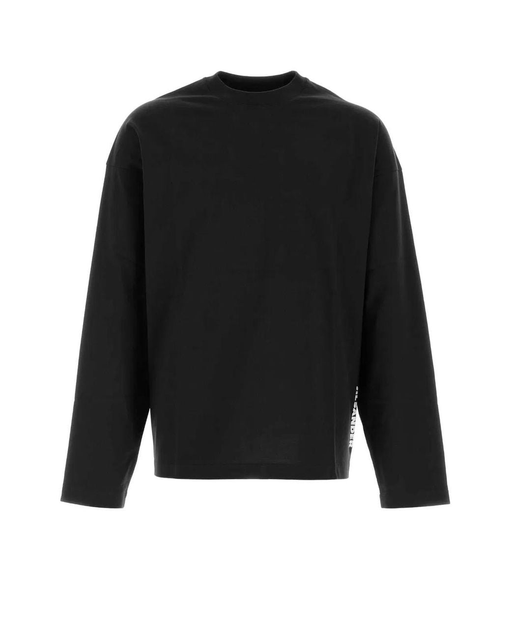 Jil Sander Black Crew Neck T-Shirts for men