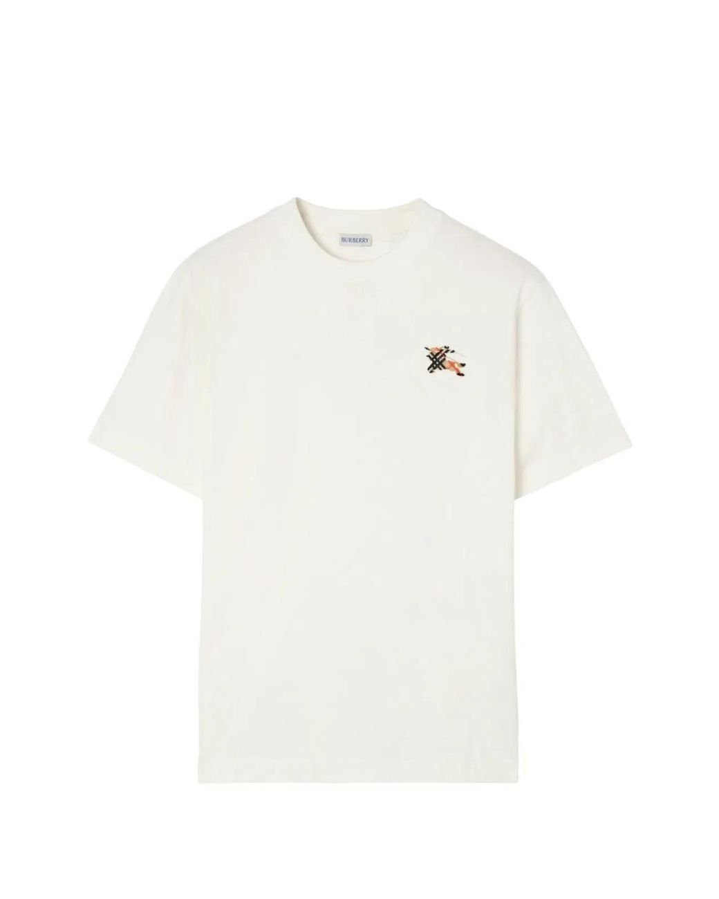 Burberry White Knight T-Shirt for men