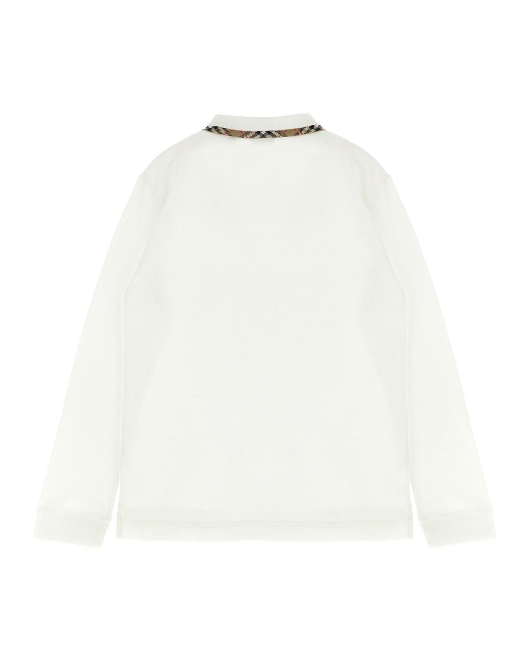Burberry White 'Johane' Polo Shirt