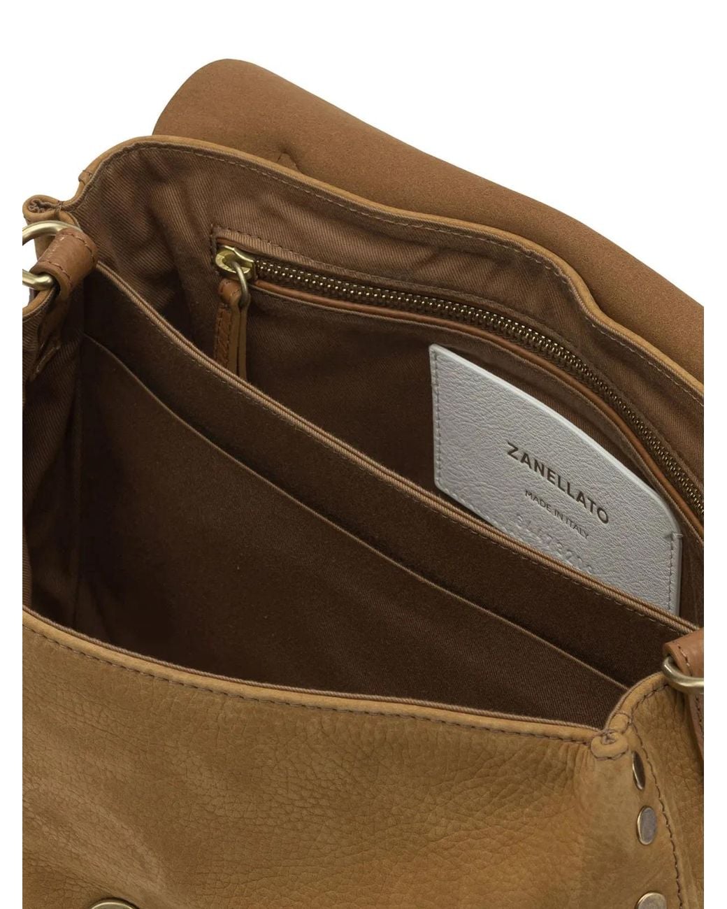 Zanellato Brown "Postina" Small Handbag