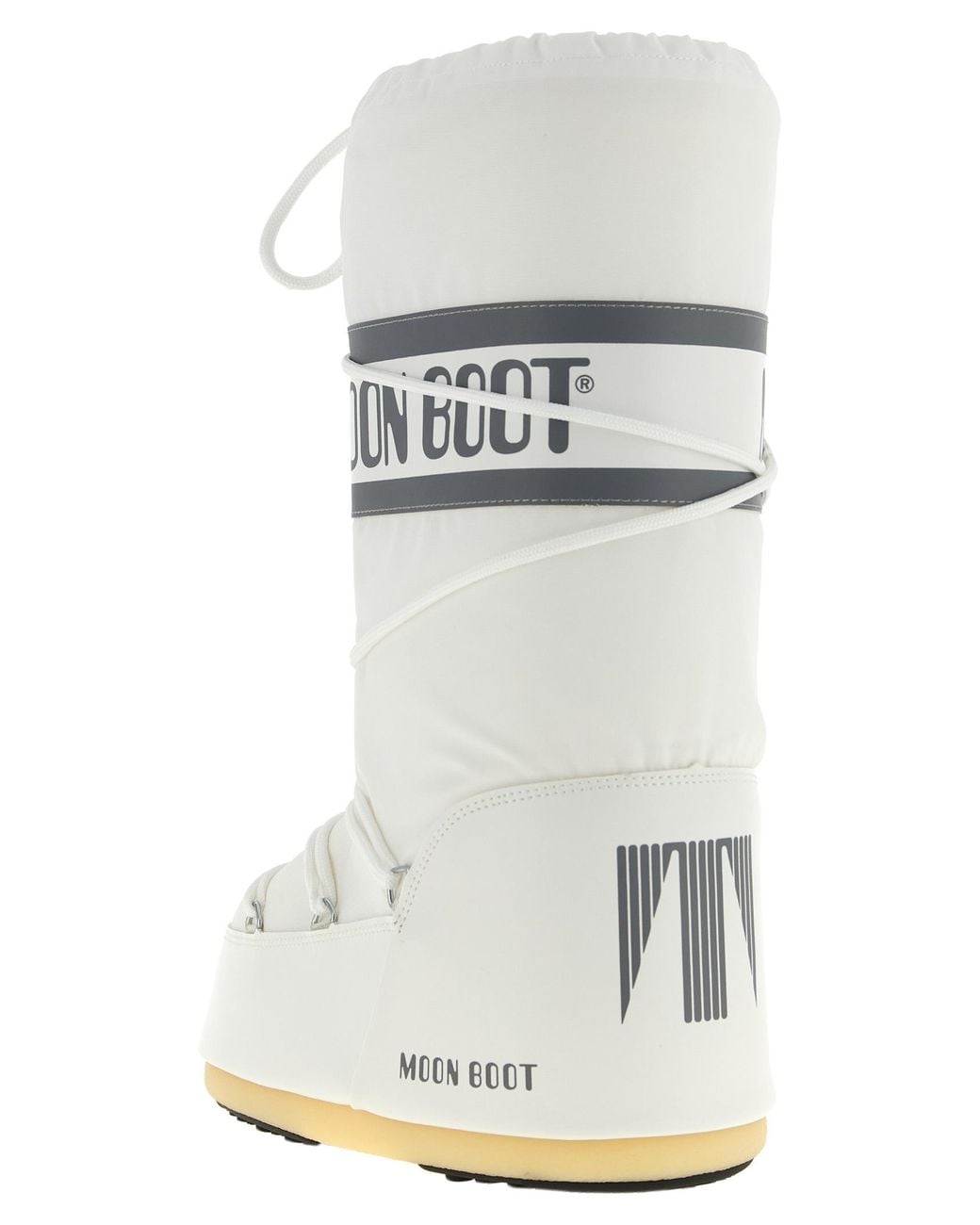 Moon Boot White 'Icon' Boots