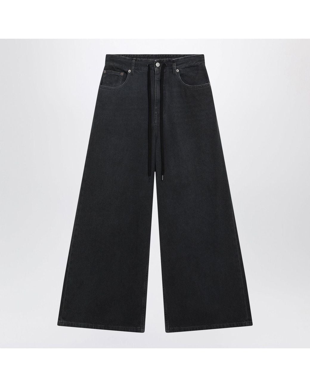 MM6 by Maison Margiela Black 5 Pocket Pants