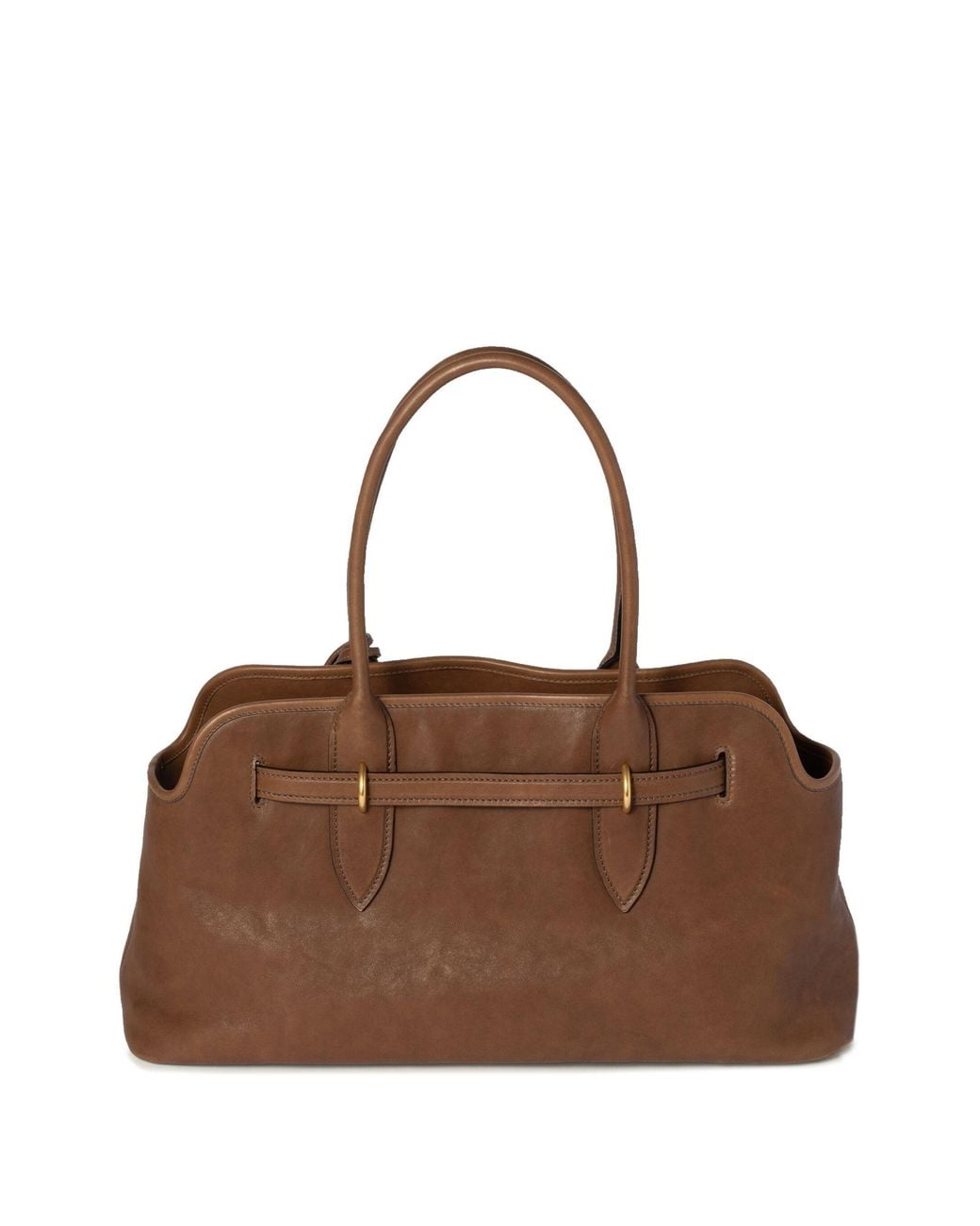 Miu Miu Brown Aventure Tote Bag