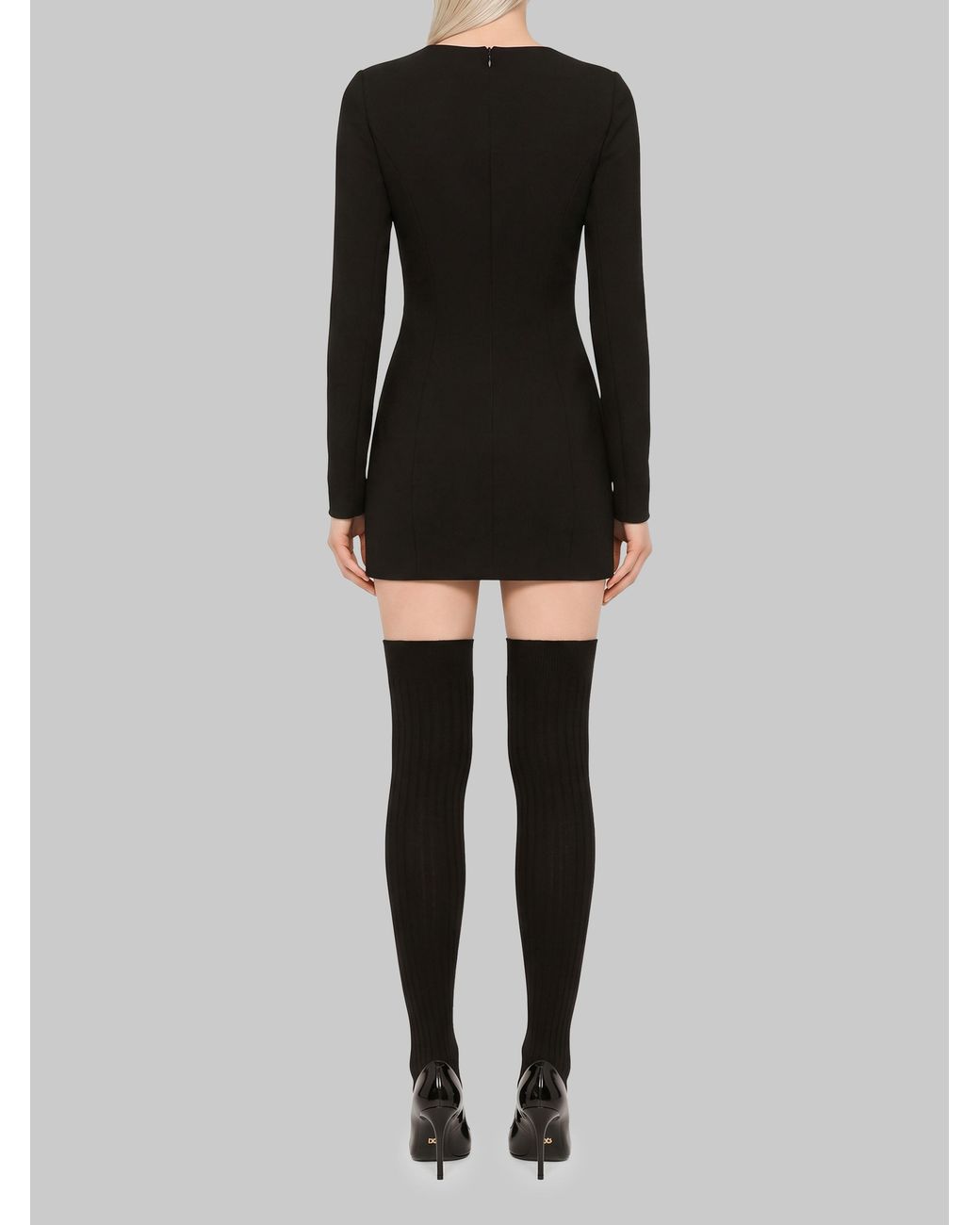 Dolce & Gabbana Black Dolce&Gabbana Mini Dress