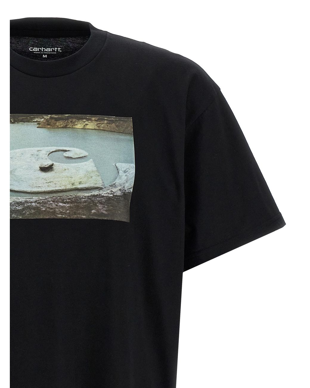 Carhartt Black 'Muddy Water' T-Shirt for men