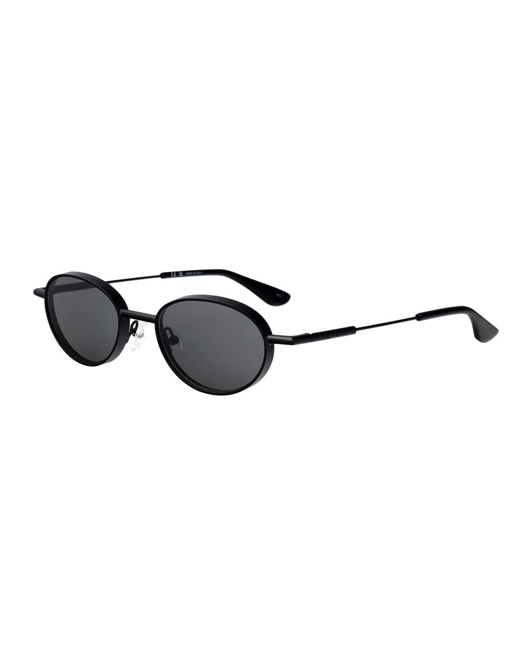 McQueen Metallic Metal Sunglasses