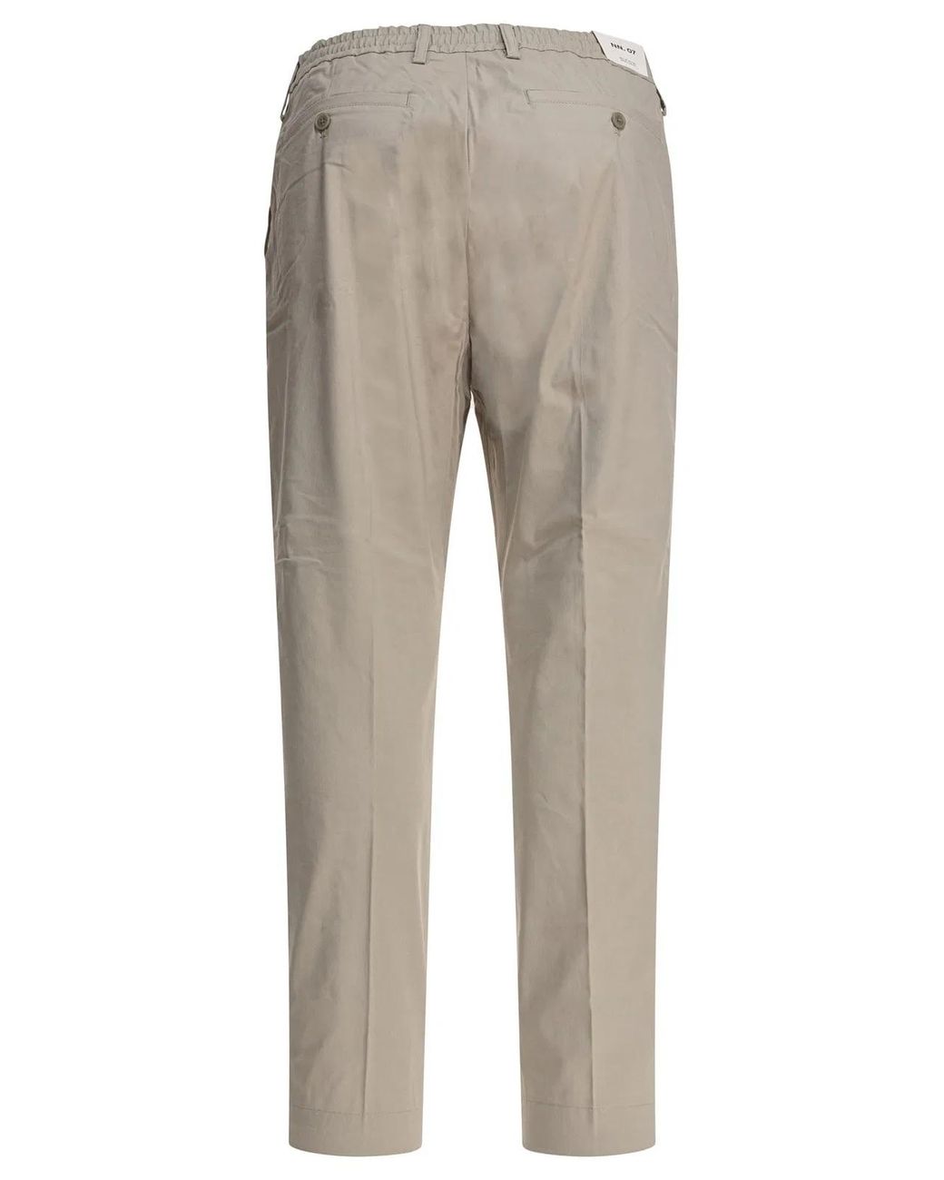 NN07 Gray "Billie" Trousers for men
