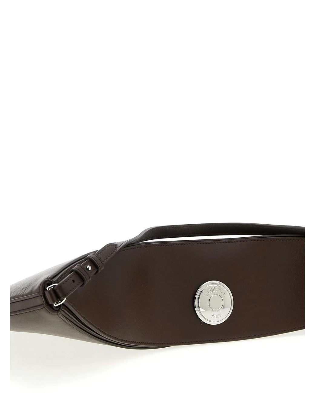 Jacquemus Brown 'Le Sac Ovalo' Shoulder Bag