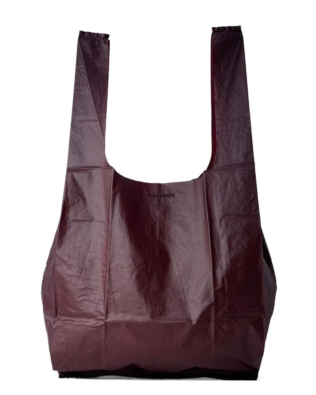Our Legacy Purple Polyurethane Shoulder Bag for men