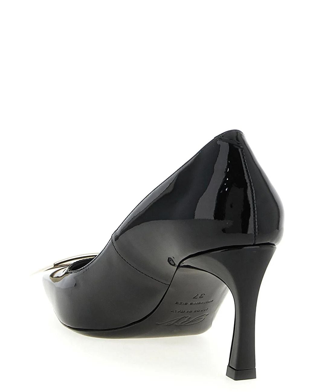 Roger Vivier Black Trompette Pumps
