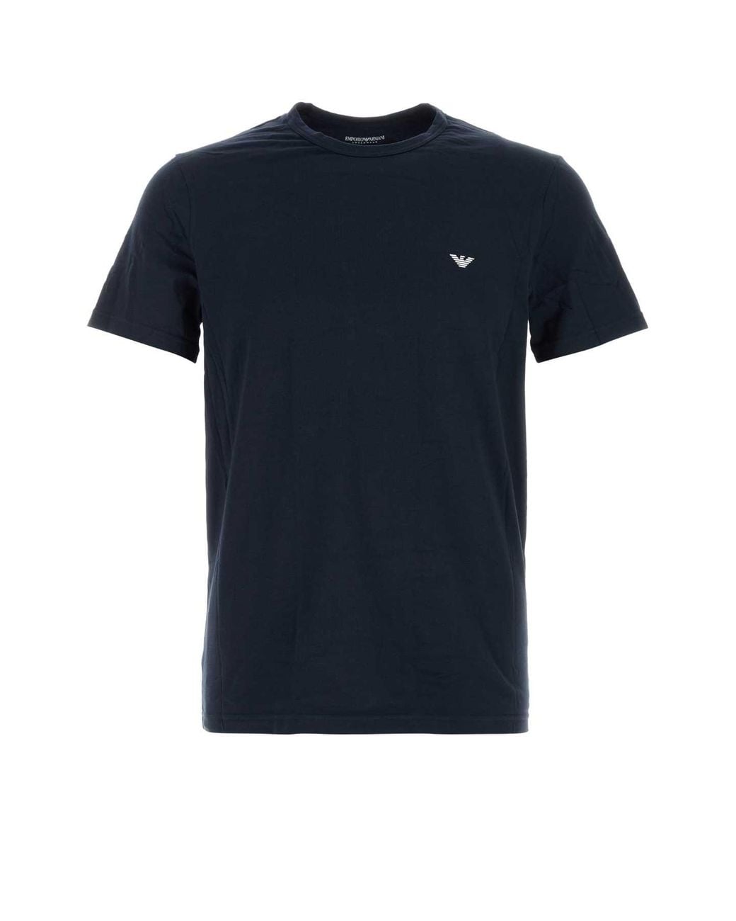 Emporio Armani Black B63-2 Pack Top for men