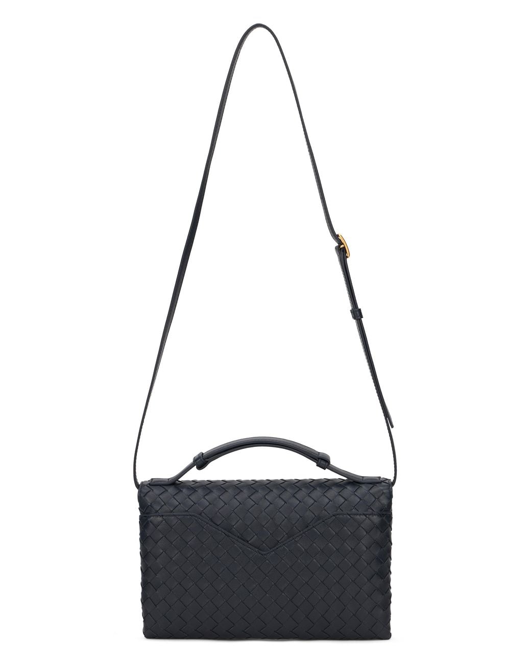 Bottega Veneta Blue Knot Lock Shoulder Bag