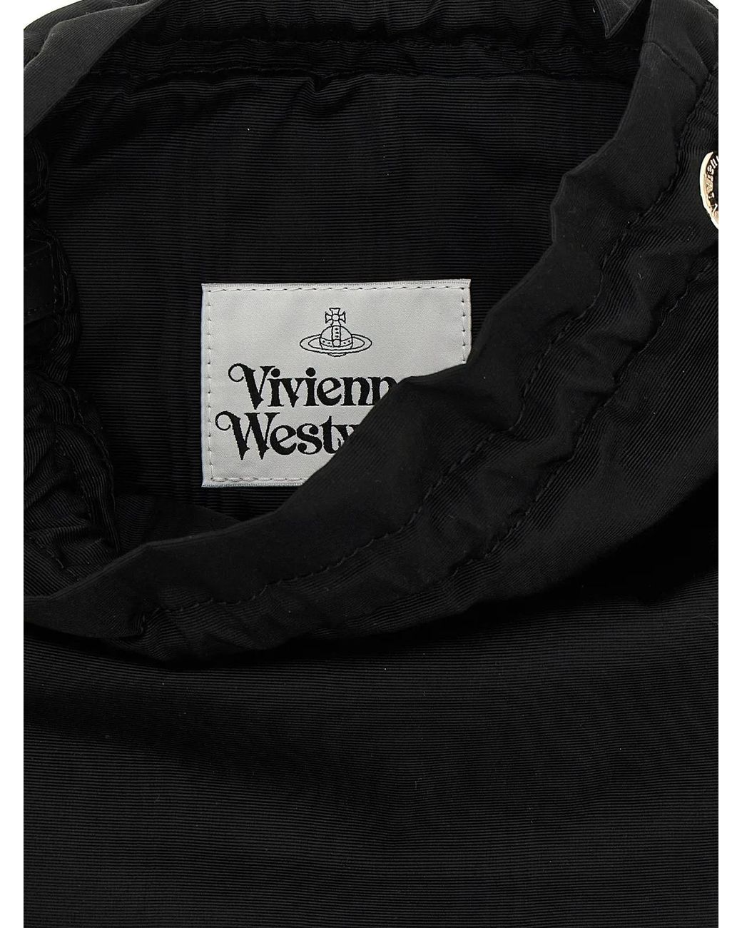 Vivienne Westwood Black 'Drawstring Pouch' Handbag