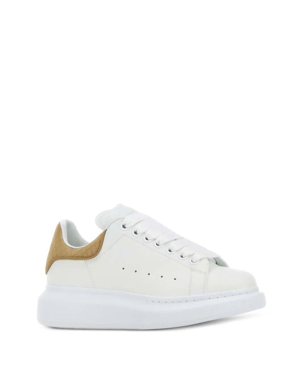 McQueen White Oversized Sneakers