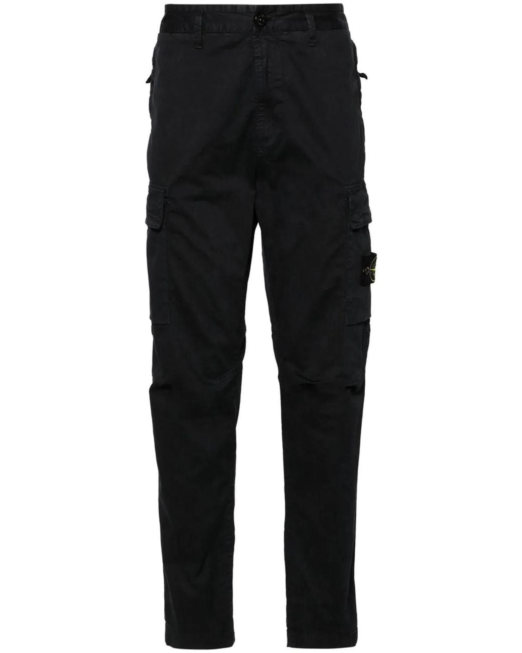 Stone Island Black Trousers