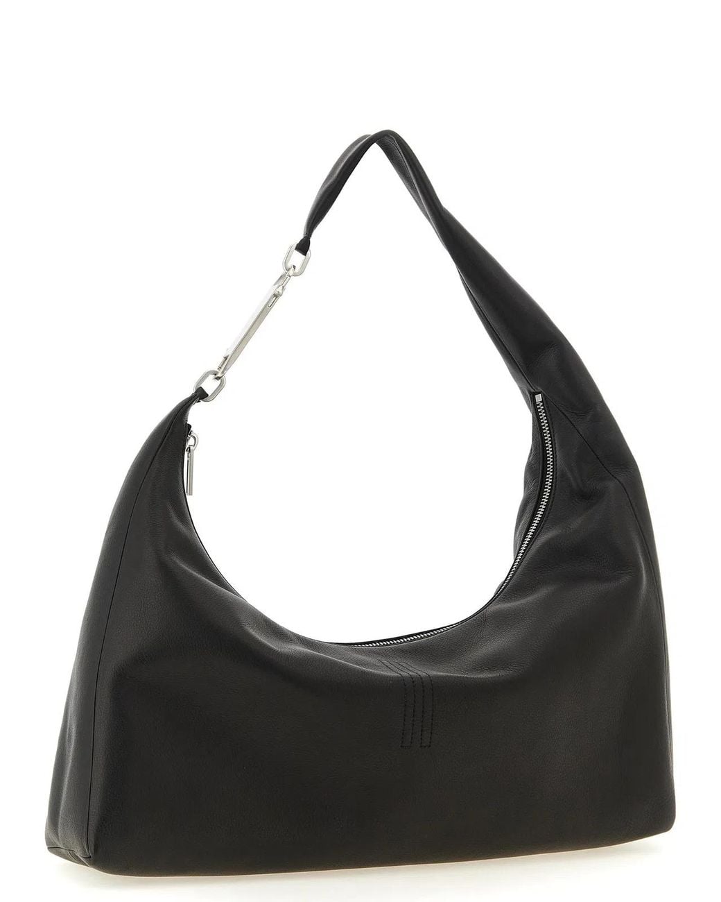 Rick Owens Black 'Cropped Gemini' Shoulder Bag