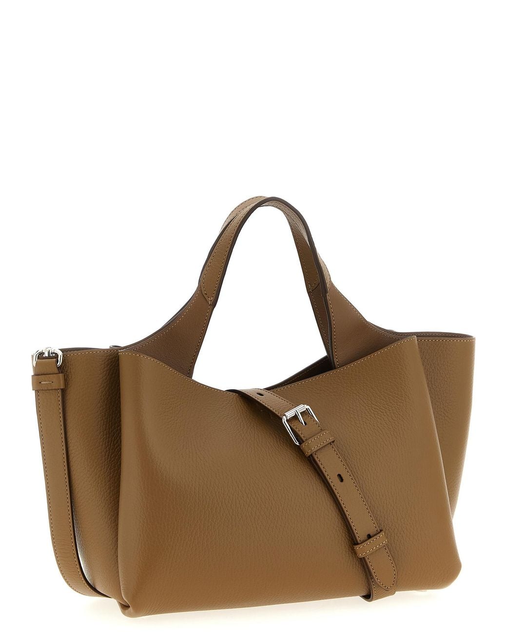 Tod's Brown Mini Leather Handbag