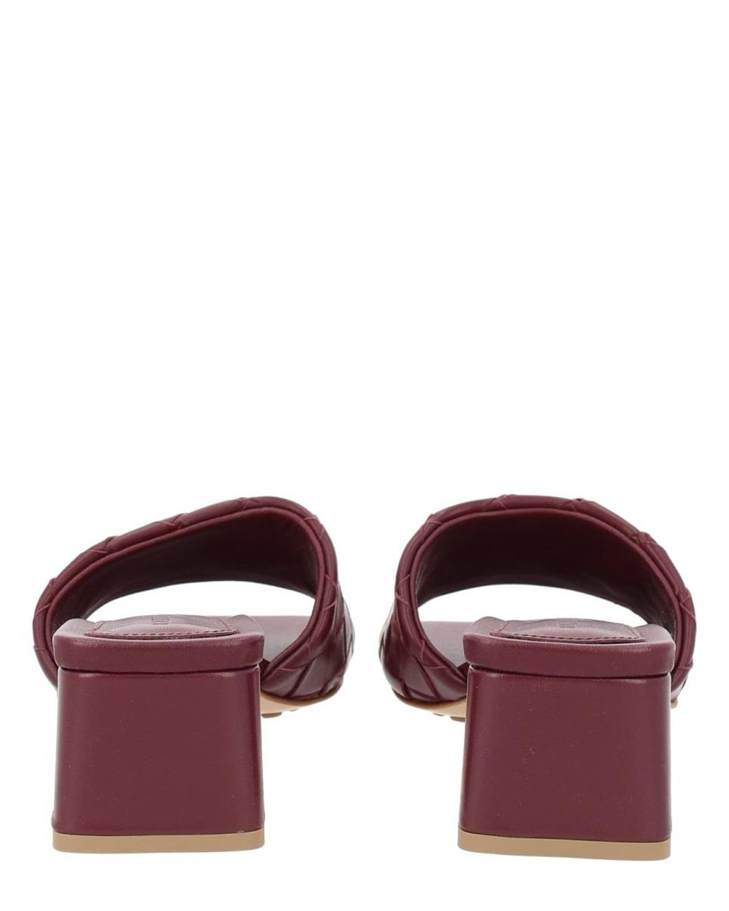 Bottega Veneta Purple Slip On Heels