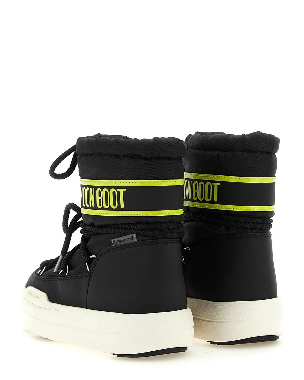 Moon Boot Black 'Junior Park' Snow Boots