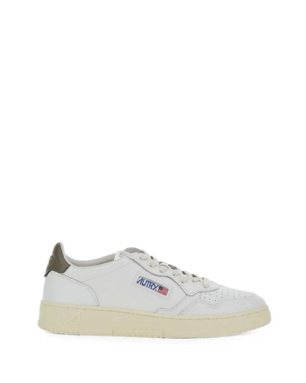 Autry White Logo Sneakers for men