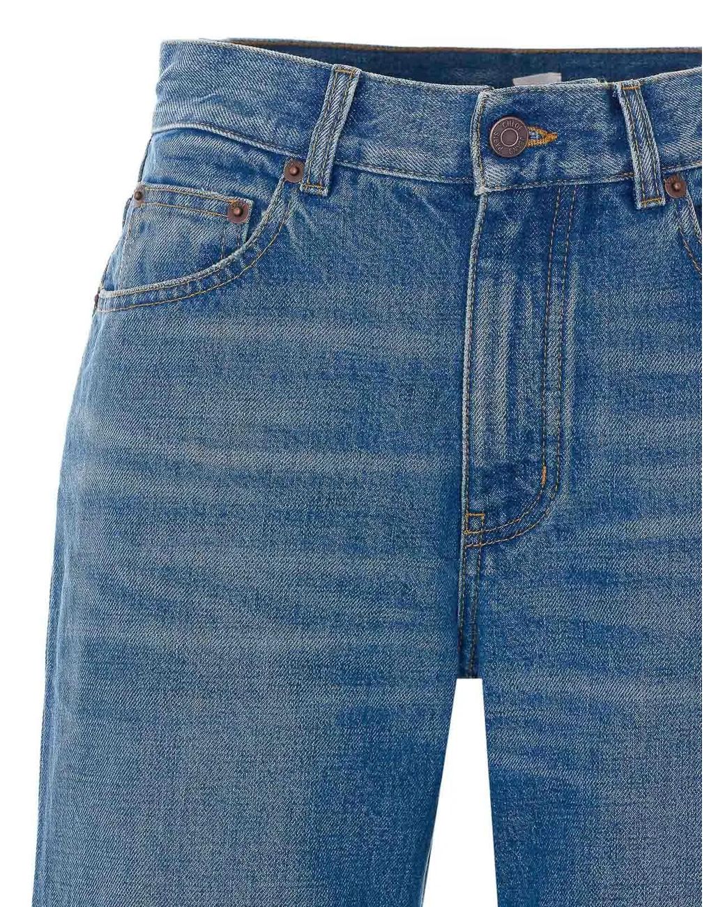 Chloé Blue Dusty Cobalt Denim Jeans