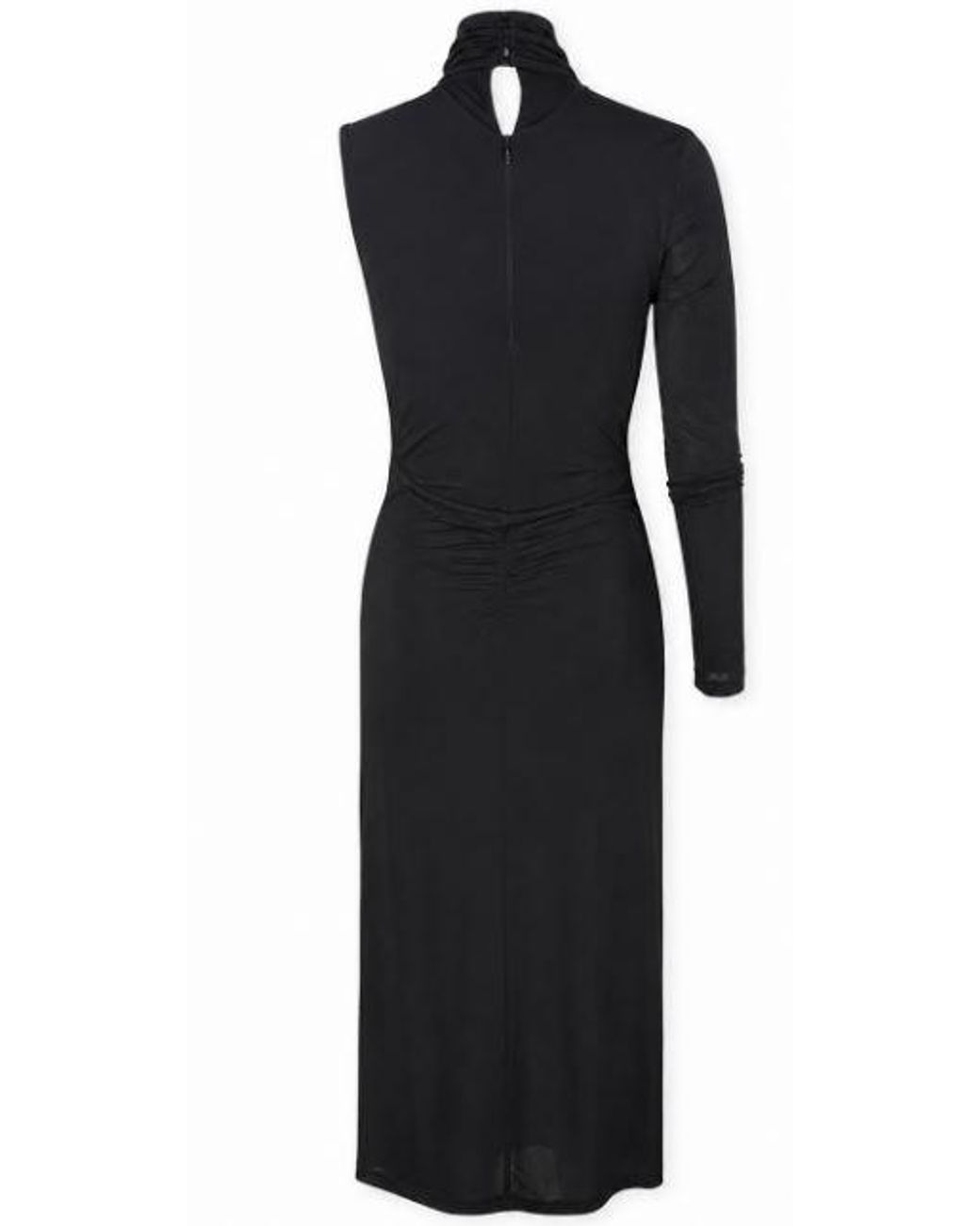 Pinko Black Viscose Elastane Dress