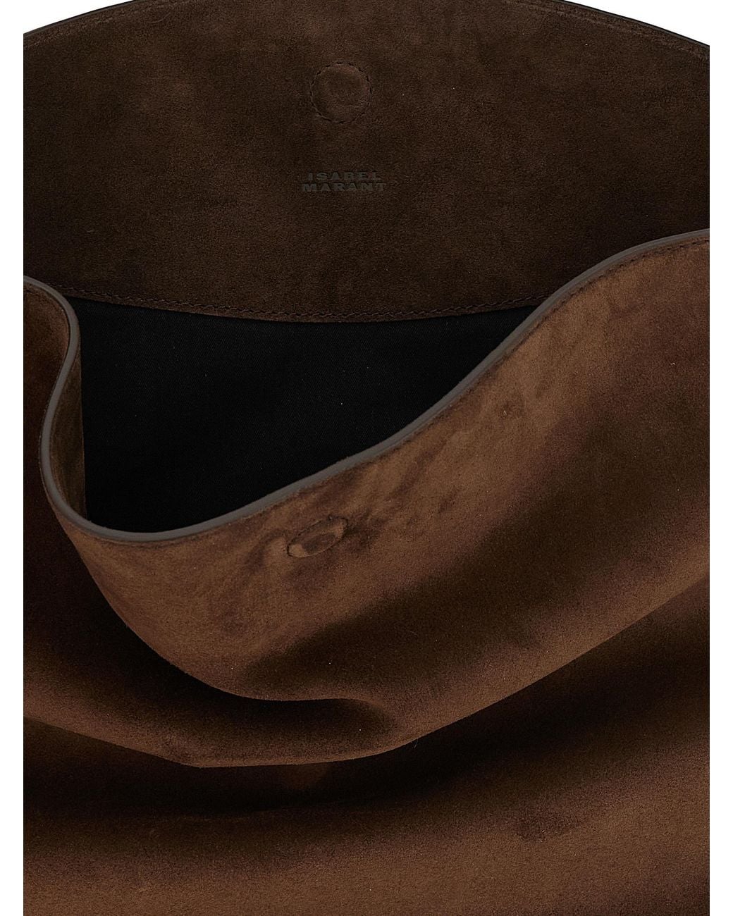 Isabel Marant Brown 'Oskan Hobo Soft' Shoulder Bag