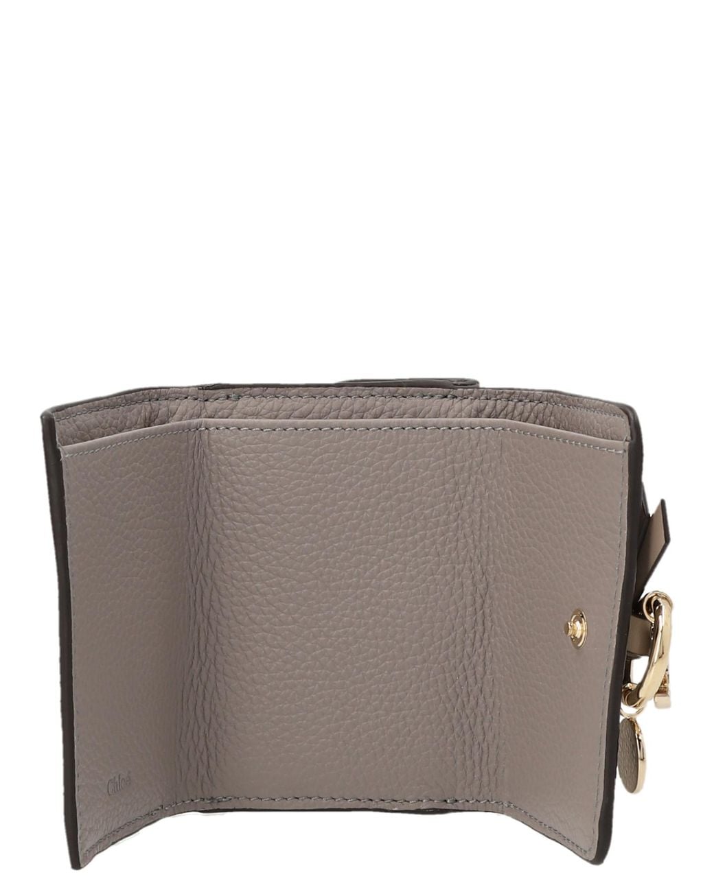 Chloé Gray 'Mini Tri Fold' Wallet