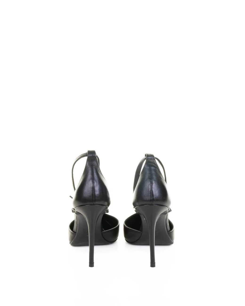 Chantal White Nappa Leather Pump