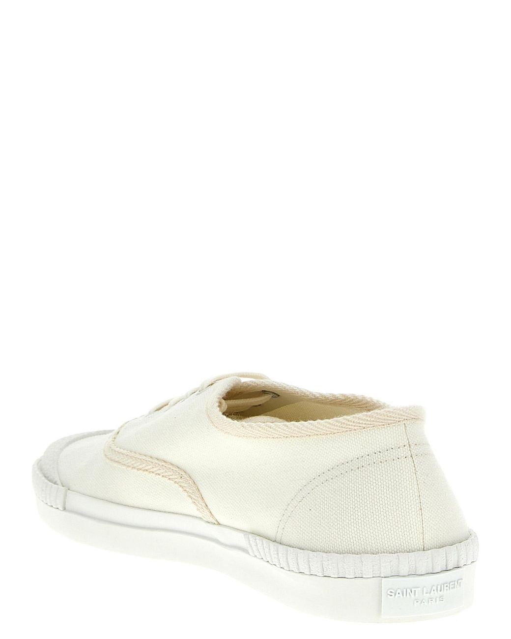 Saint Laurent Natural 'Wes' Sneakers for men
