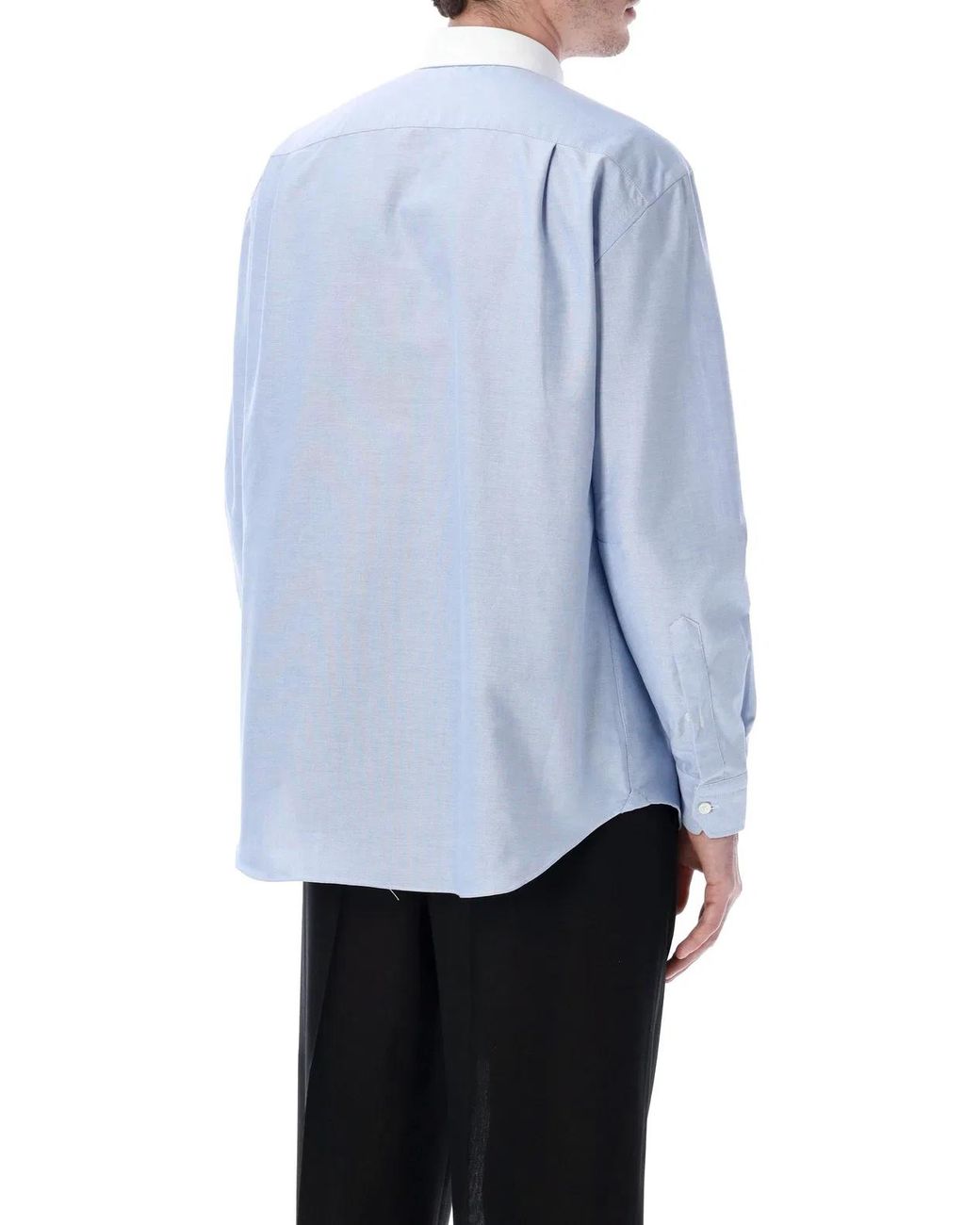 Salvatore Piccolo Blue Alberto Shirt for men