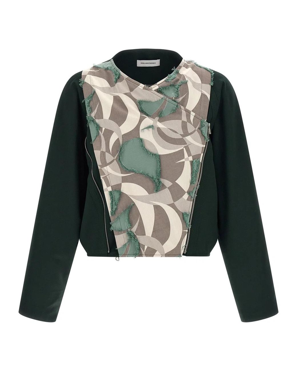 Kiko Kostadinov Green 'Csomor' Blouson for men