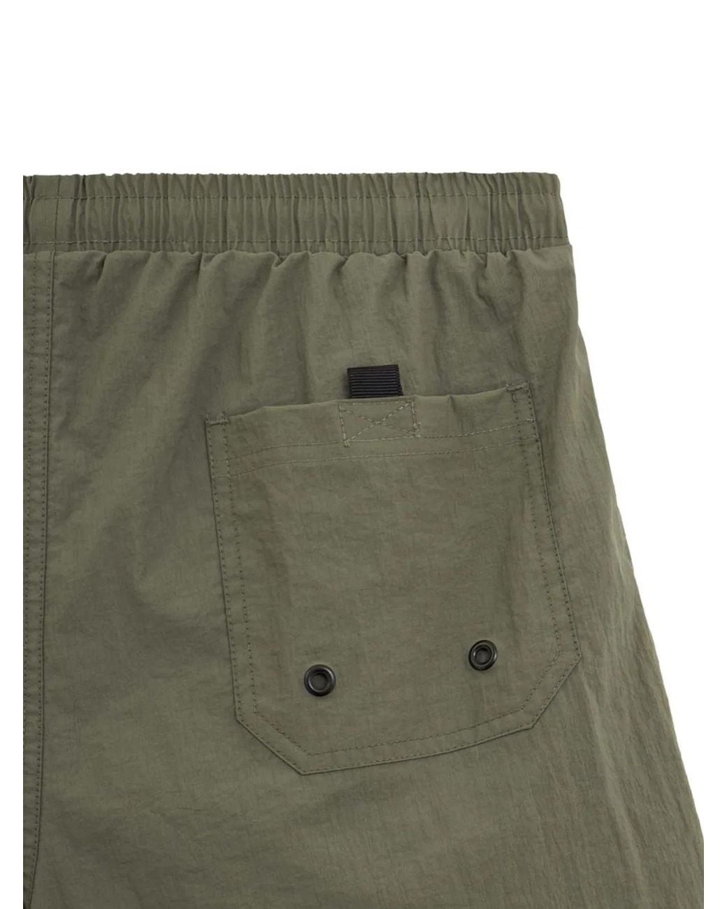 Aspesi Green Polyamide Beachwear for men